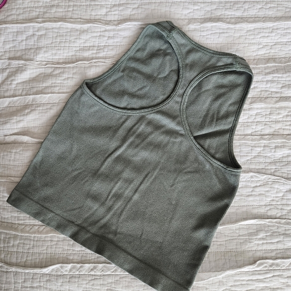 Free People Intamitely Hayley Racerback Brami - Green | Size XS/S - Picture 2 of 5